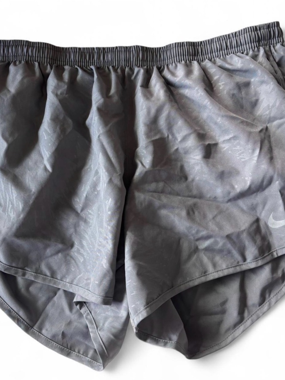 Nike Gray Performance Running Shorts